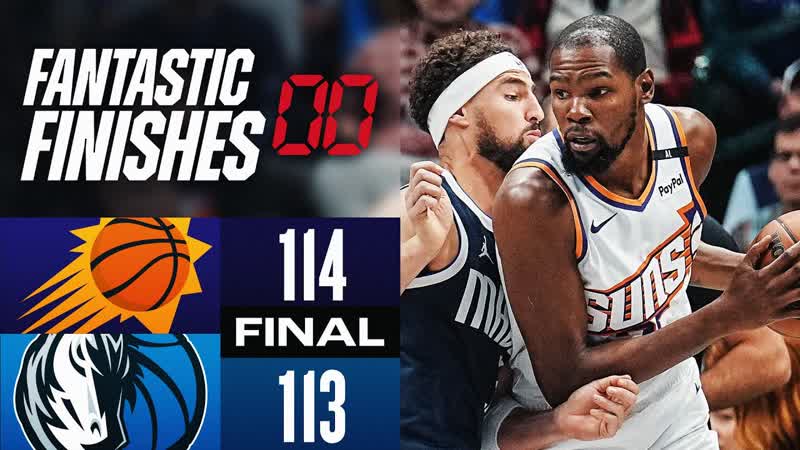 Final 7:39 MUST SEE ENDING Suns vs Mavericks , November 8,