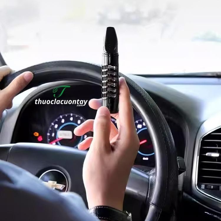 Gạt tàn thuốc lá Deshan chống bay tro kèm bật lửa điện sạc USB