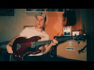 Бас-гитара в гитарный комбик с перегрузом | Epiphone EB-0, Big Muff, Orange CR120, Bite My Head Off