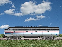 Amtrak E8a p2 #414