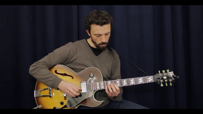 Solo Jazz Guitar Ricky Chiarion Live Studio