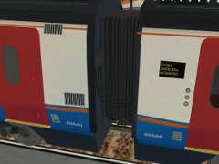 Class 222 gangway extended