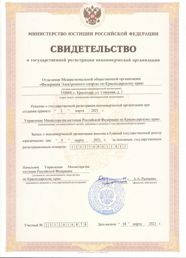 Федерация электронного спорта