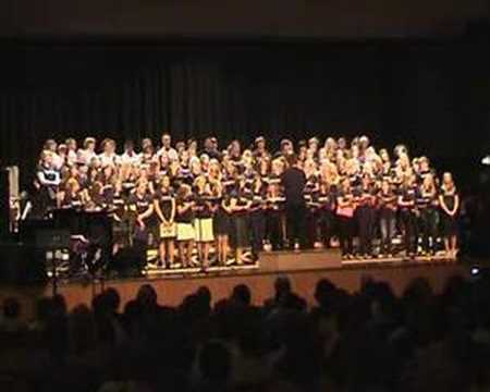 Sommerkonzert 2008 Chor II Gold heart