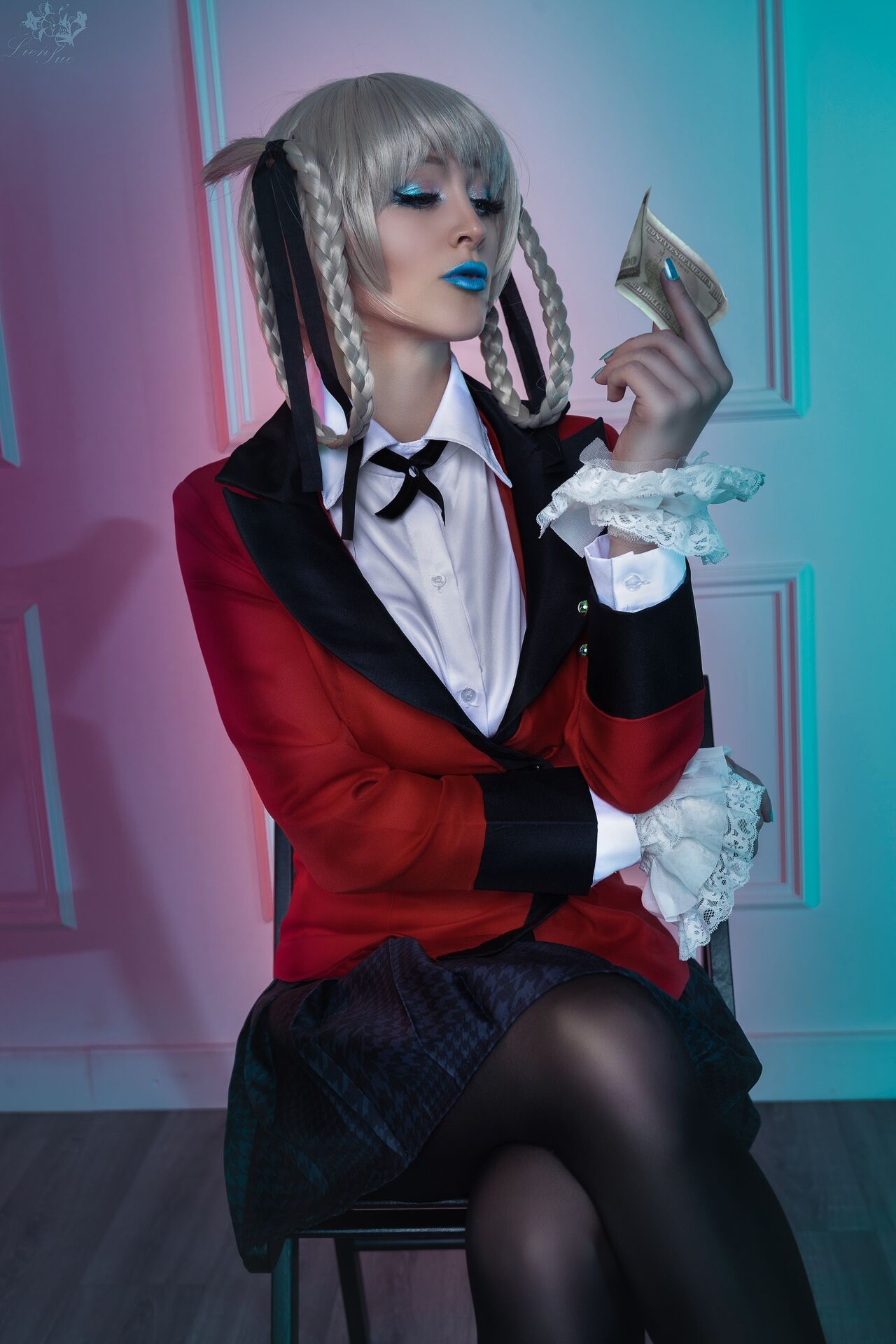 Lien Sue | Kakegurui | Kirari Momobami naked cosplay asian 25 photos