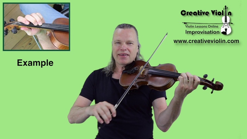 How to improvise on violin Creative Violin lesson 1